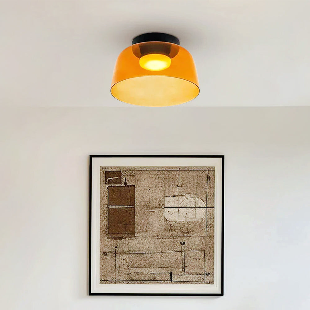 Aria Modern Simple Creative Glass Flush Mount Ceiling Light - Neutral Decor