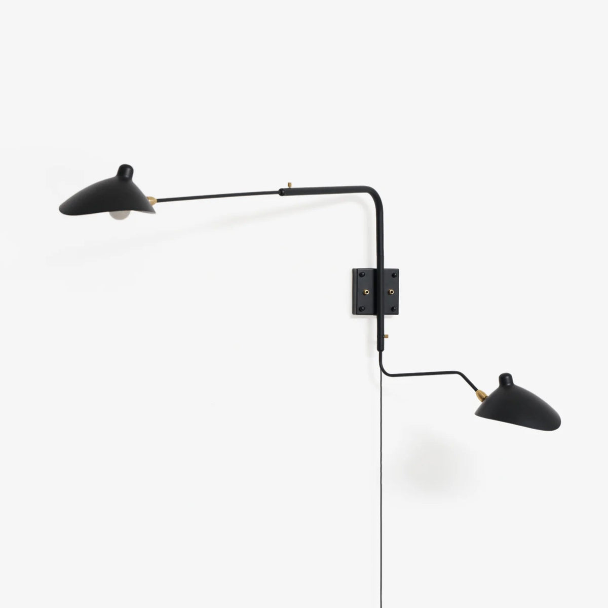 Versatile Arm Wall Sconce-Neutral Decor