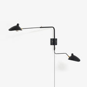 Versatile Arm Wall Sconce-Neutral Decor