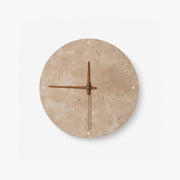 Dial Travertine Sconce-Neutral Decor