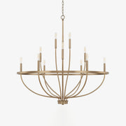 Cisoriel Classic Brass Chandelier-Neutral Decor