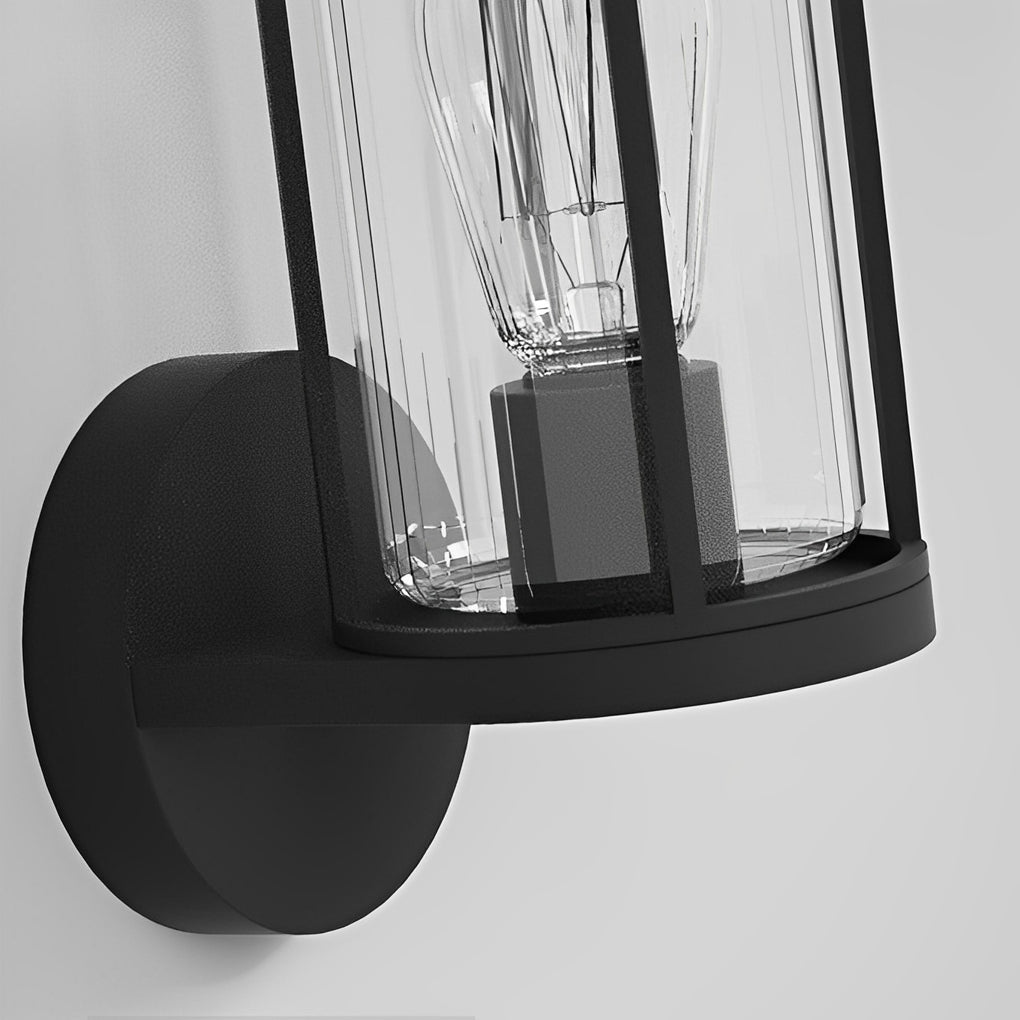 Mlly Modern Minimalist Round Stainless Steel Outdoor Light