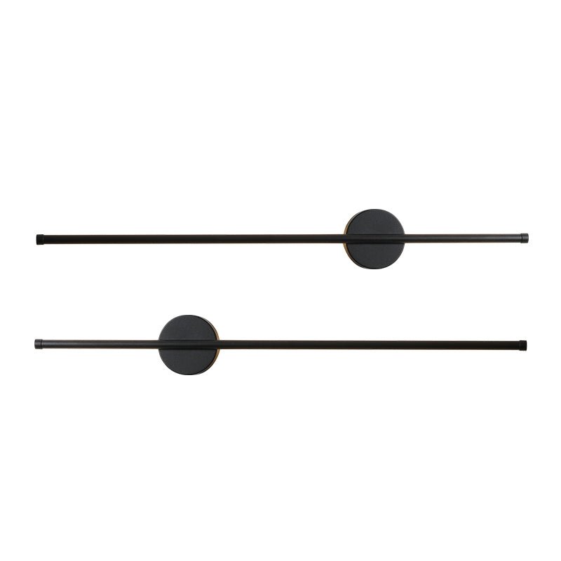 Fral Black Sleek Cordless Rechargeable Wall Lamp-Neutral Decor