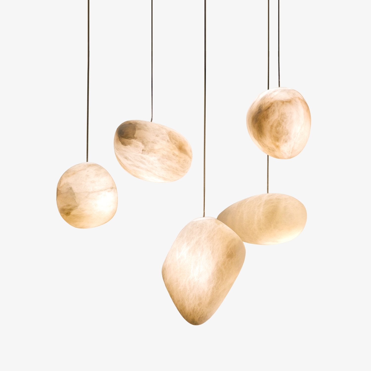 Alenor Alabaster Pendant Light-Neutral Decor