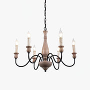 Aurora Chandelier Farmhouse Rustic-Neutral Decor