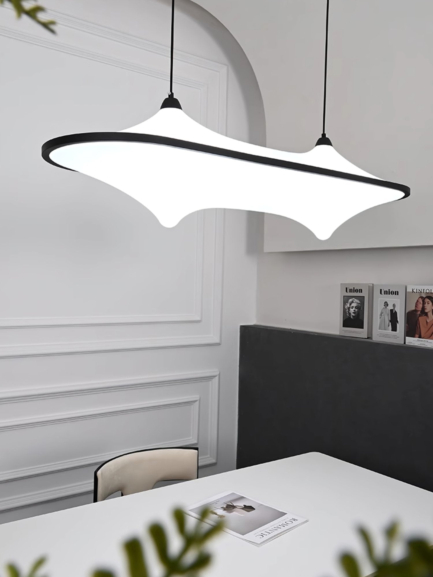 Nebulux Acrylic Pendant Light-Neutral Decor