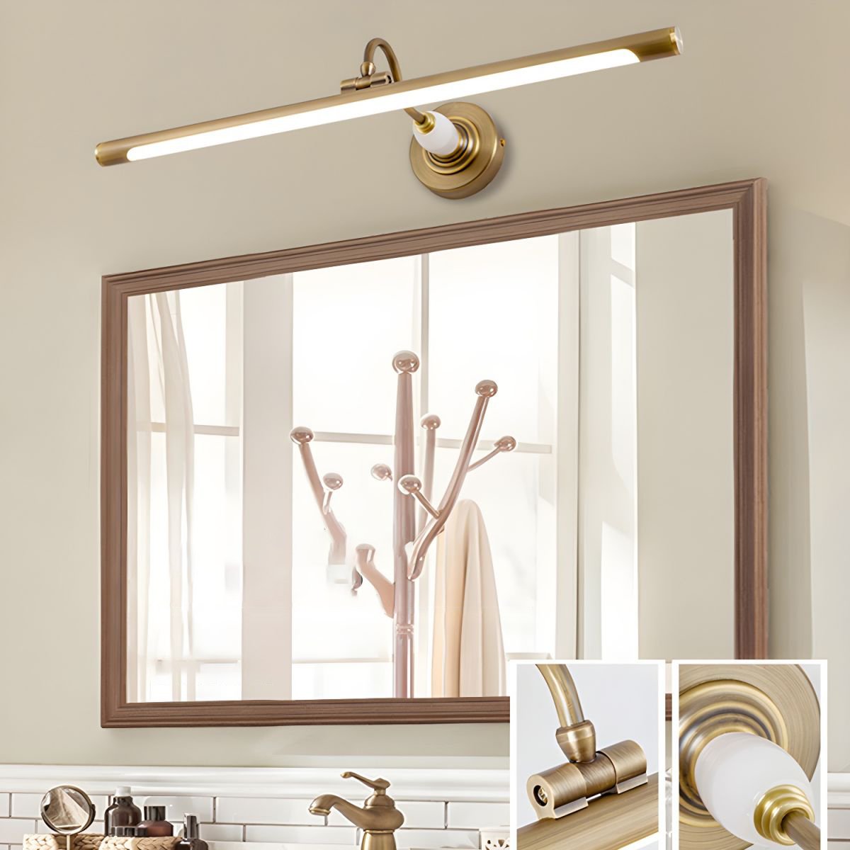 Liveno Elegance Art Linear Wall Light-Neutral Decor