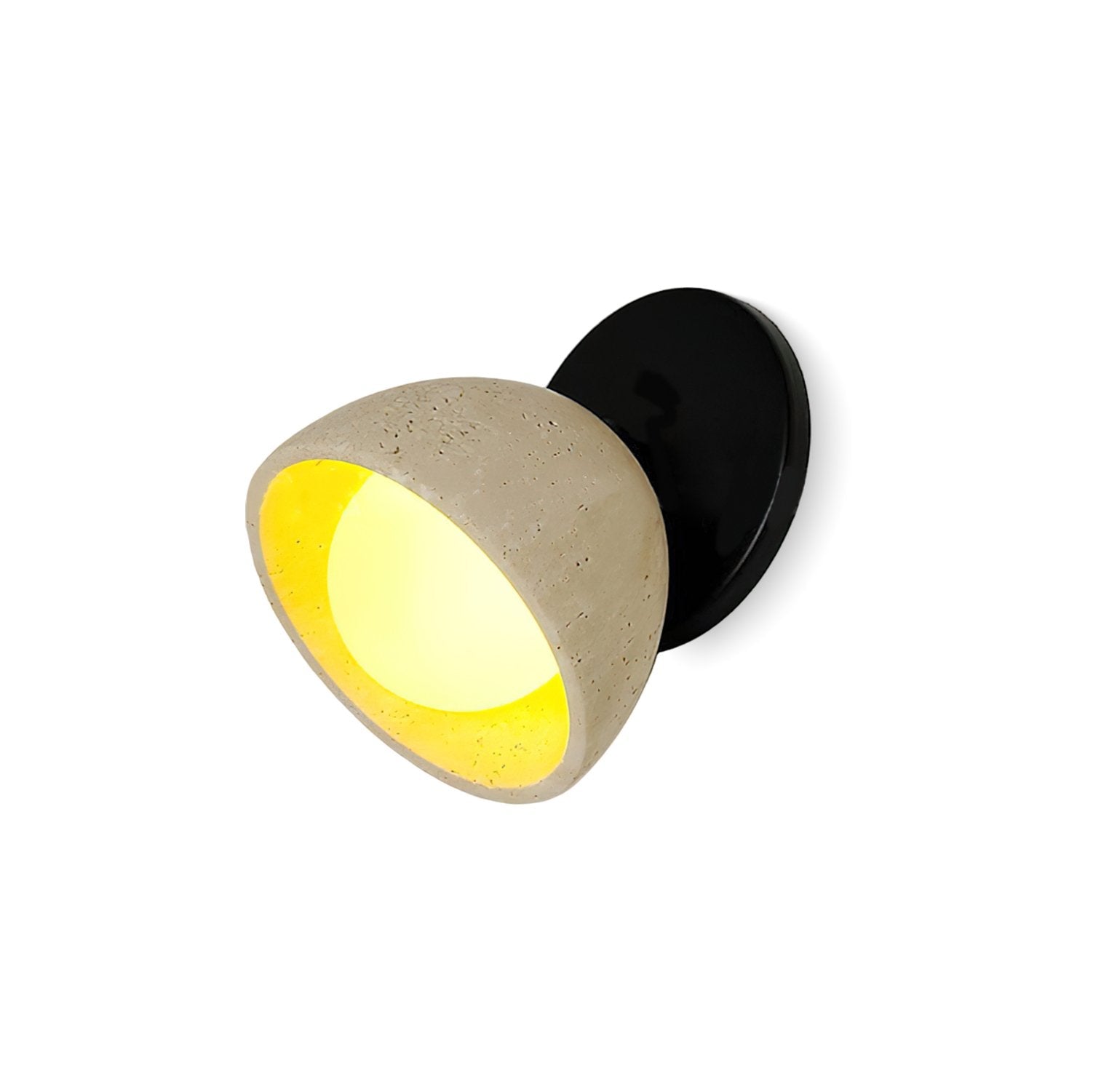 Lia Travertine Wall Light-Neutral Decor