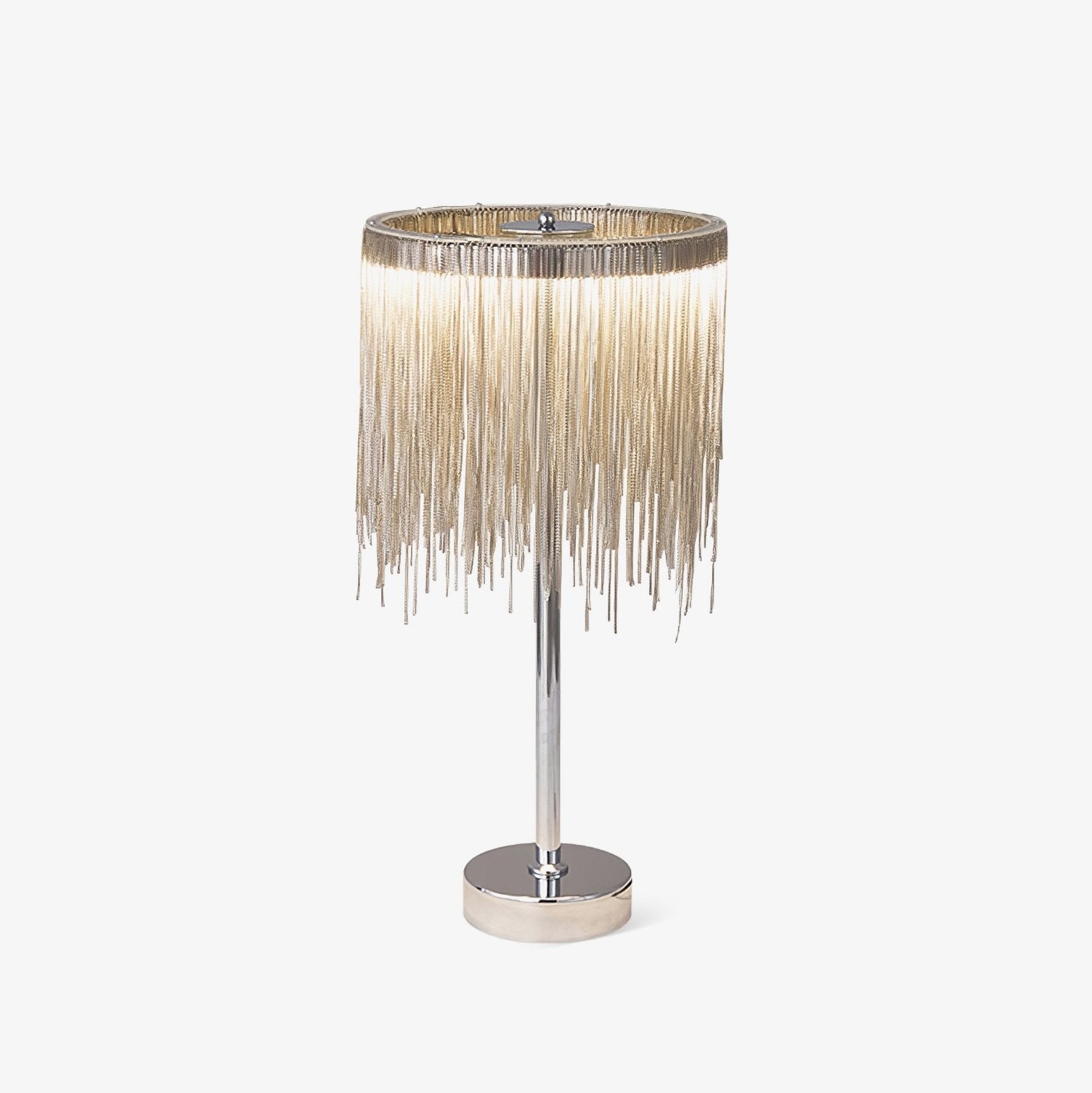 Cascade Cadena Tassel Table Lamp-Neutral Decor