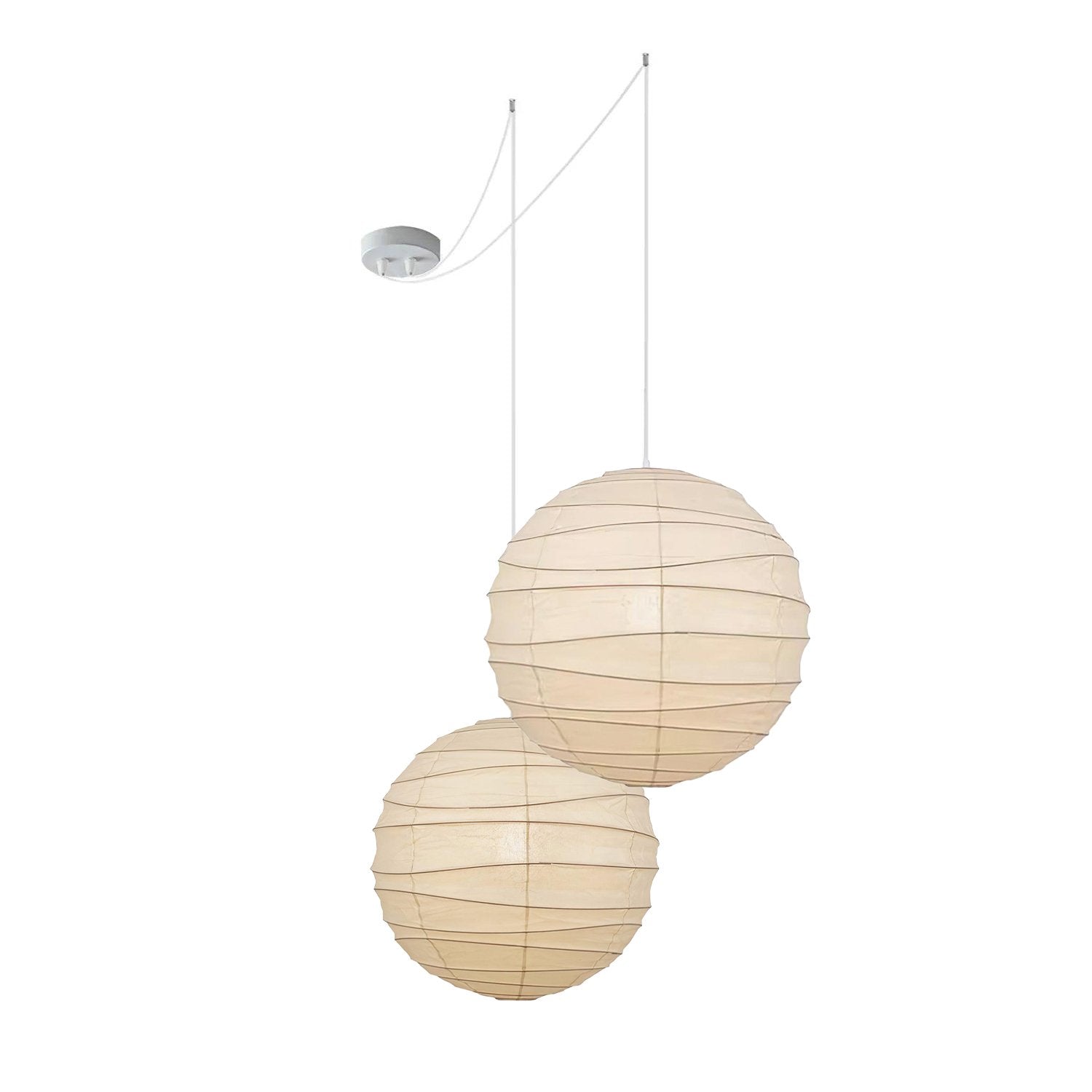 Arlo Paper Vintage Pendant Lamp-Neutral Decor