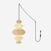 Lythaaris Natural Art Swag Pendant Lamp-Neutral Decor