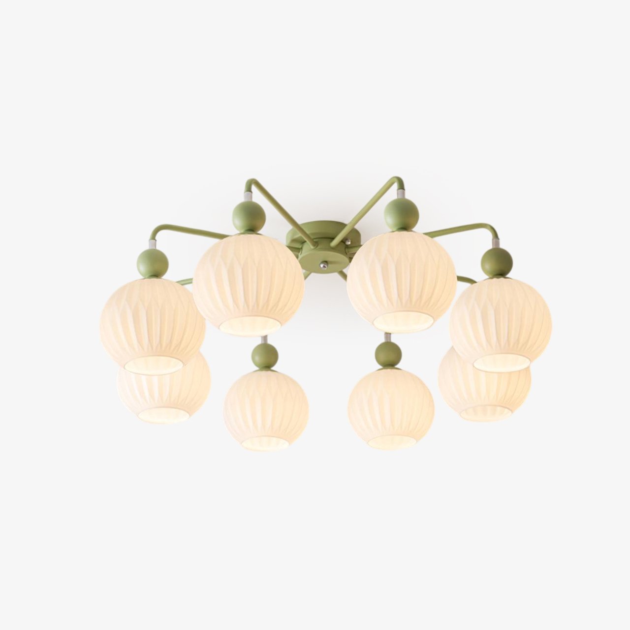 Viphaan Nordic Ceramic ceiling lamp-Neutral Decor
