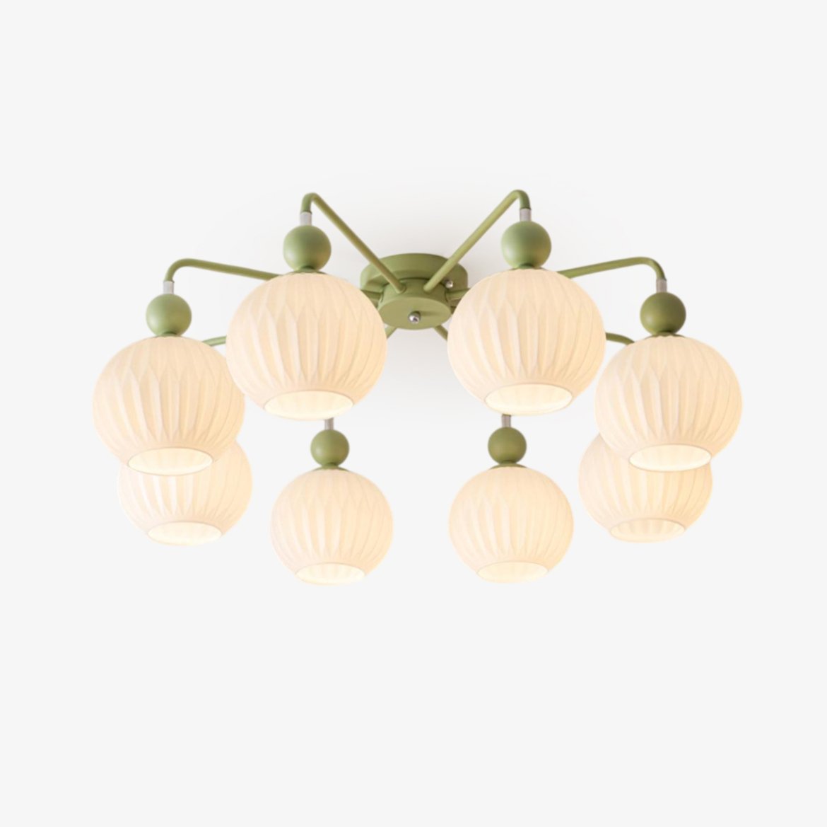Viphaan Nordic Ceramic ceiling lamp-Neutral Decor