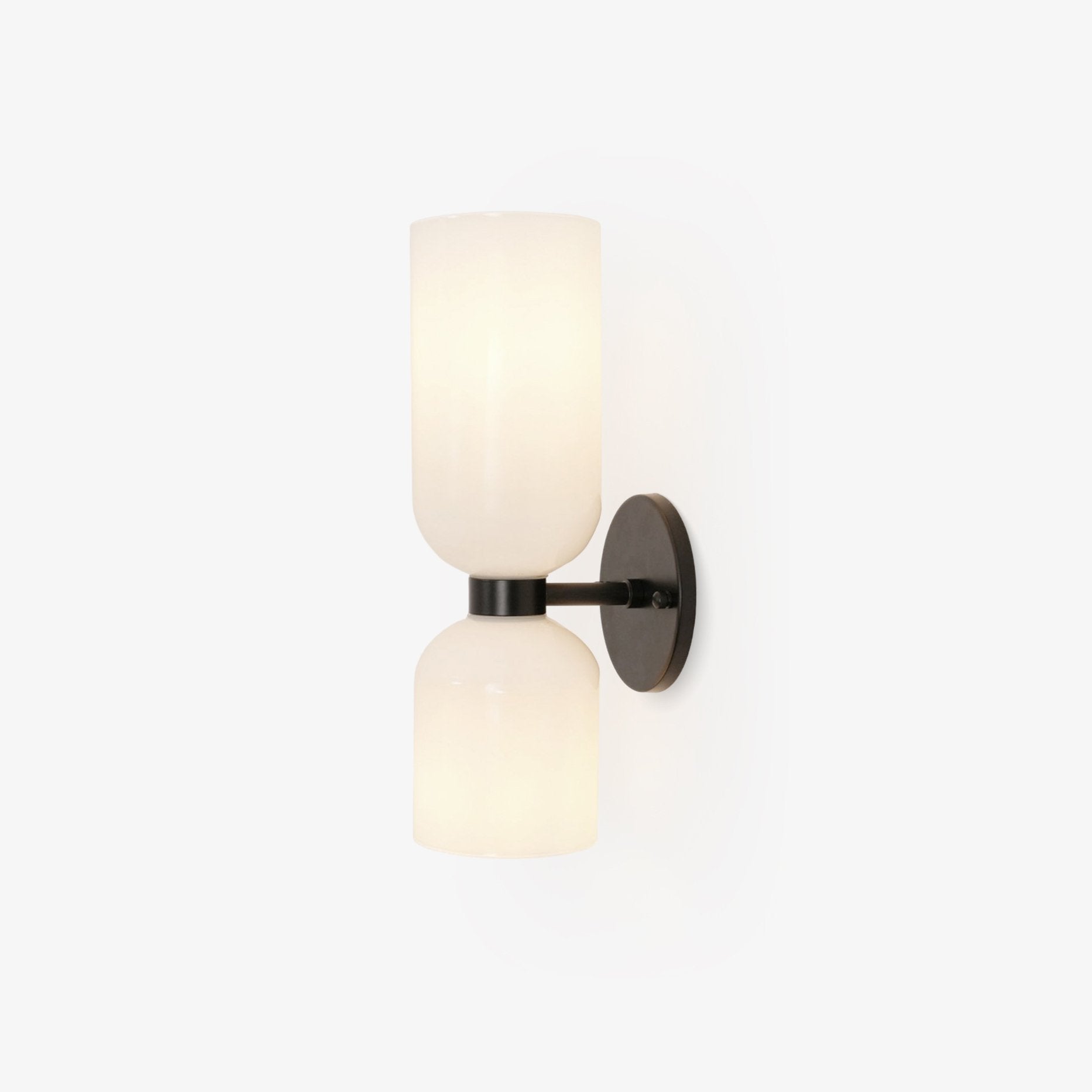 Bryn Modern Minimalist Glass Wall Lamp-Neutral Decor