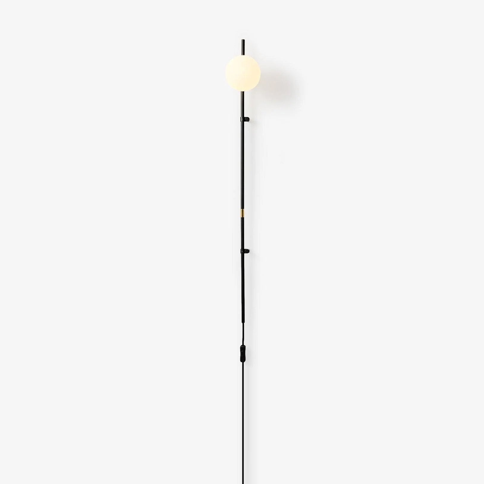 Curaeion Modern Minimalist Plug In Glass Wall Lamp-Neutral Decor