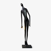 Zolirion Abstract Black Floor Lamp-Neutral Decor