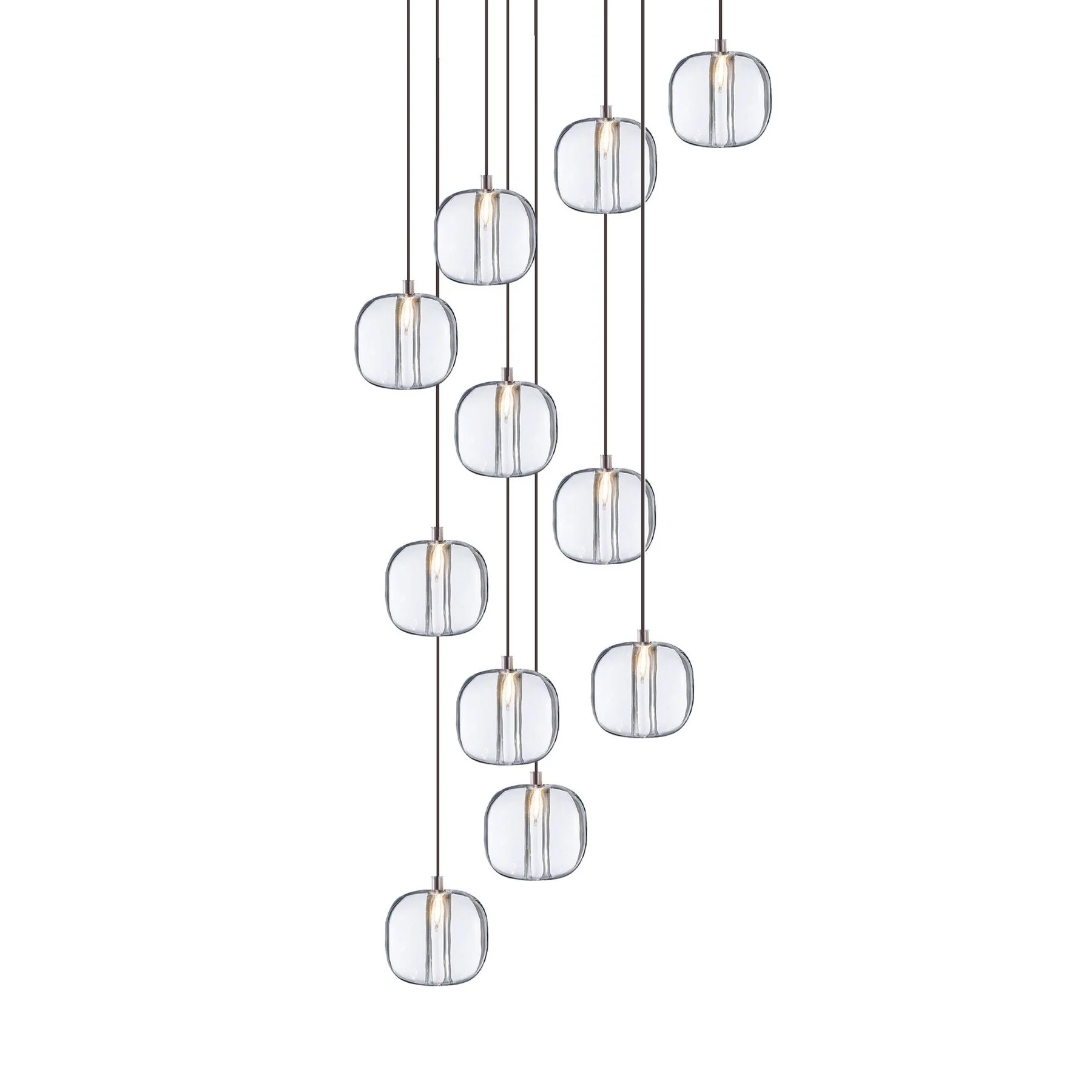 Glowcube Modern Crystal Chandelier-Neutral Decor