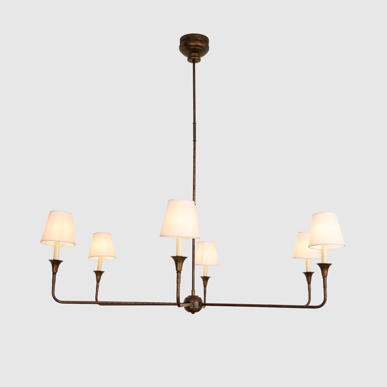 Keveny Pendant Lamp Black Candle Tapered-Neutral Decor