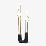 Lumon Marble Brass Modern Floor Lamp-Neutral Decor