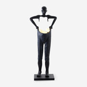 Vamiryra Sculptural Black Floor Lamp-Neutral Decor