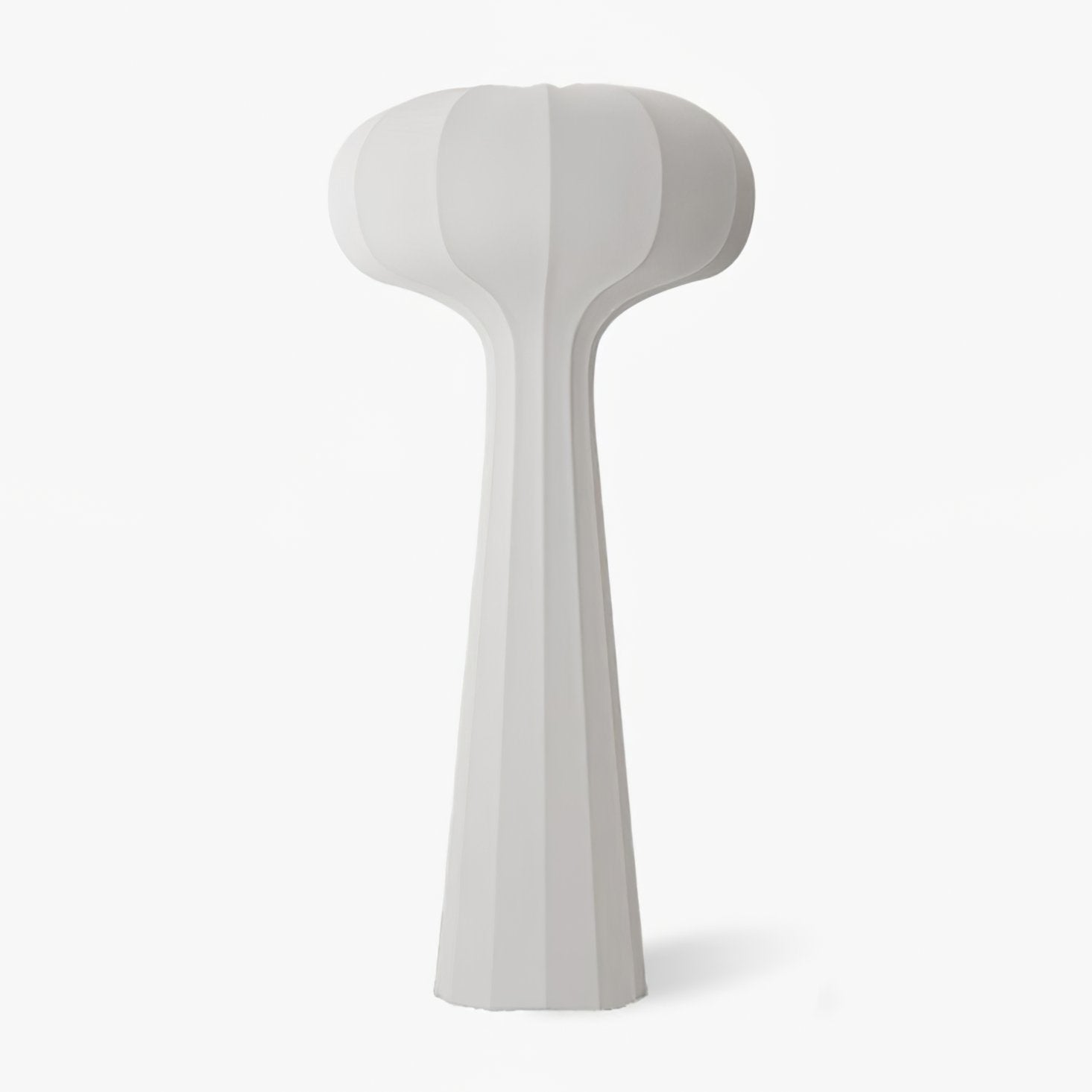 Petal Organic Silk Floor Lamp-Neutral Decor