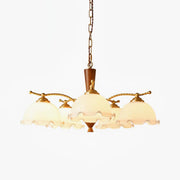 Daisy Vintage Glass Chandelier-Neutral Decor