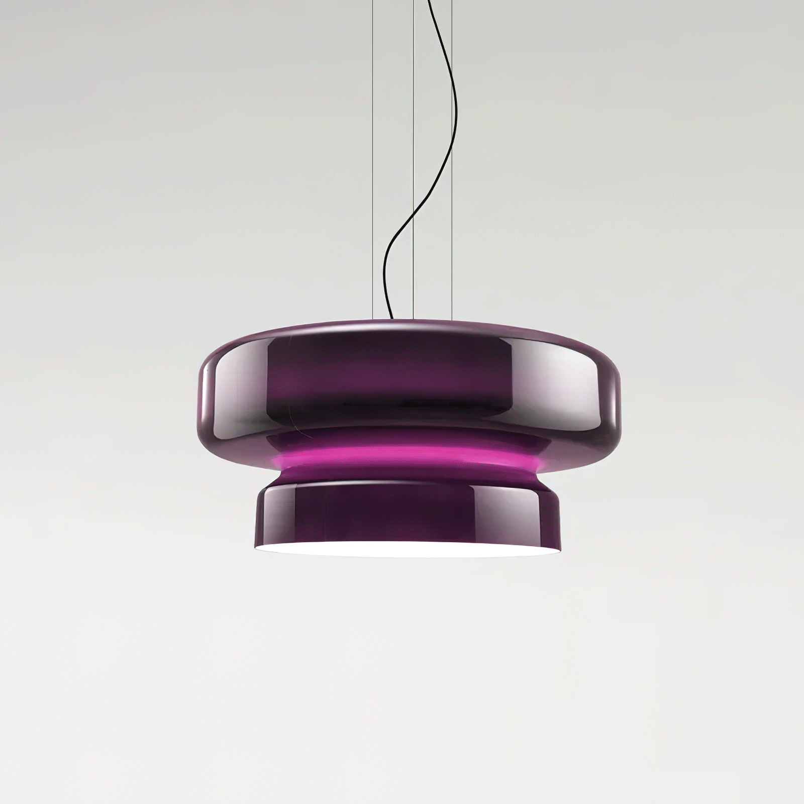 Zerithce Glass Modern Minimalist Pendant Lamp-Neutral Decor