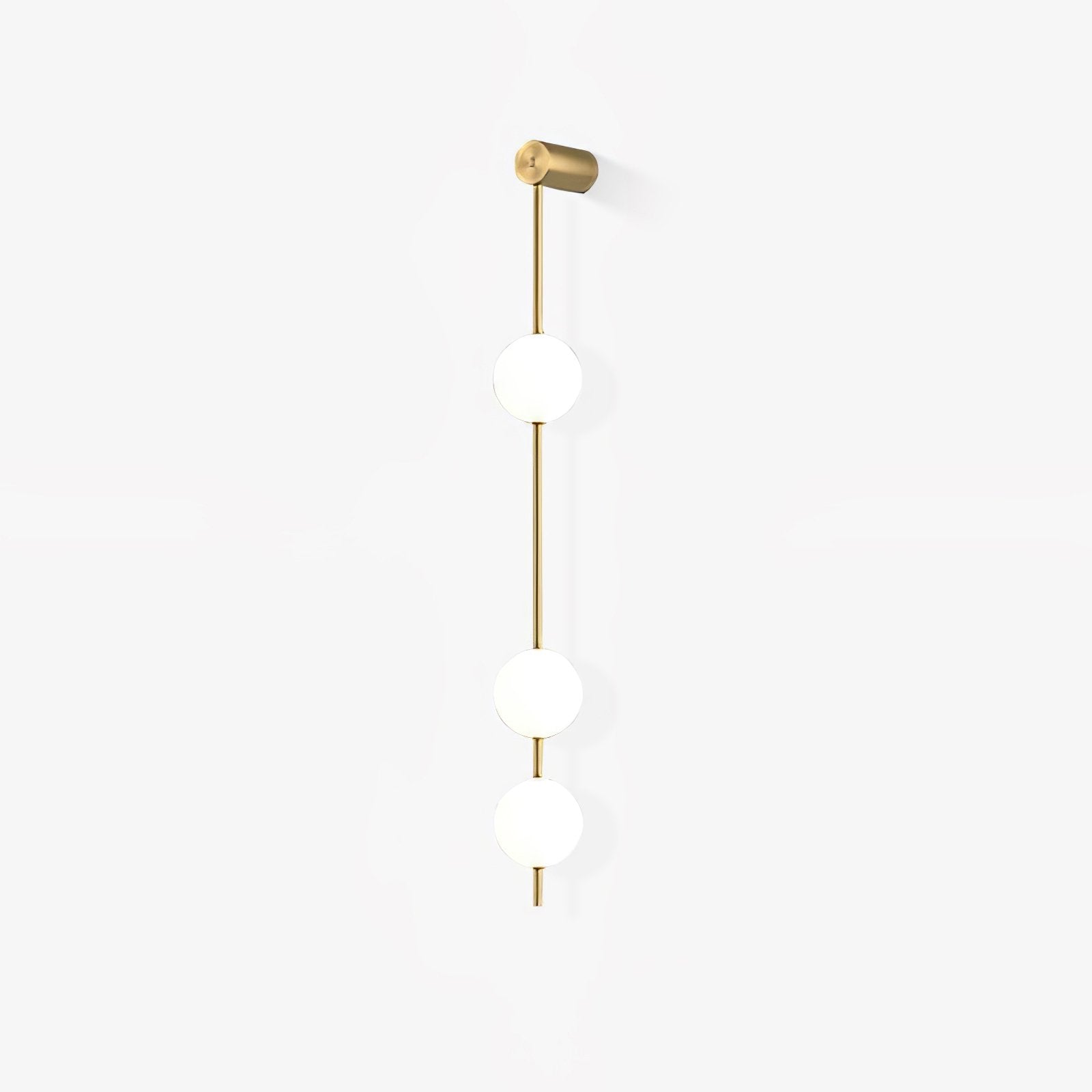 Lustra Wall Lamp Vertical Balls Brass-Neutral Decor