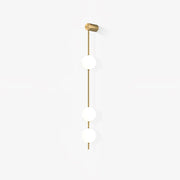 Lustra Wall Lamp Vertical Balls Brass-Neutral Decor