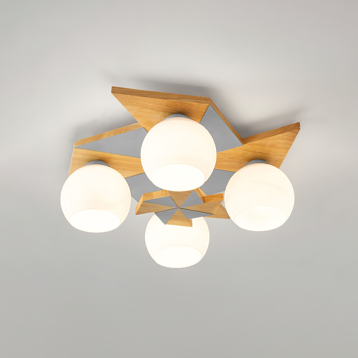 Ewooda Wooden Ceiling Lamp
