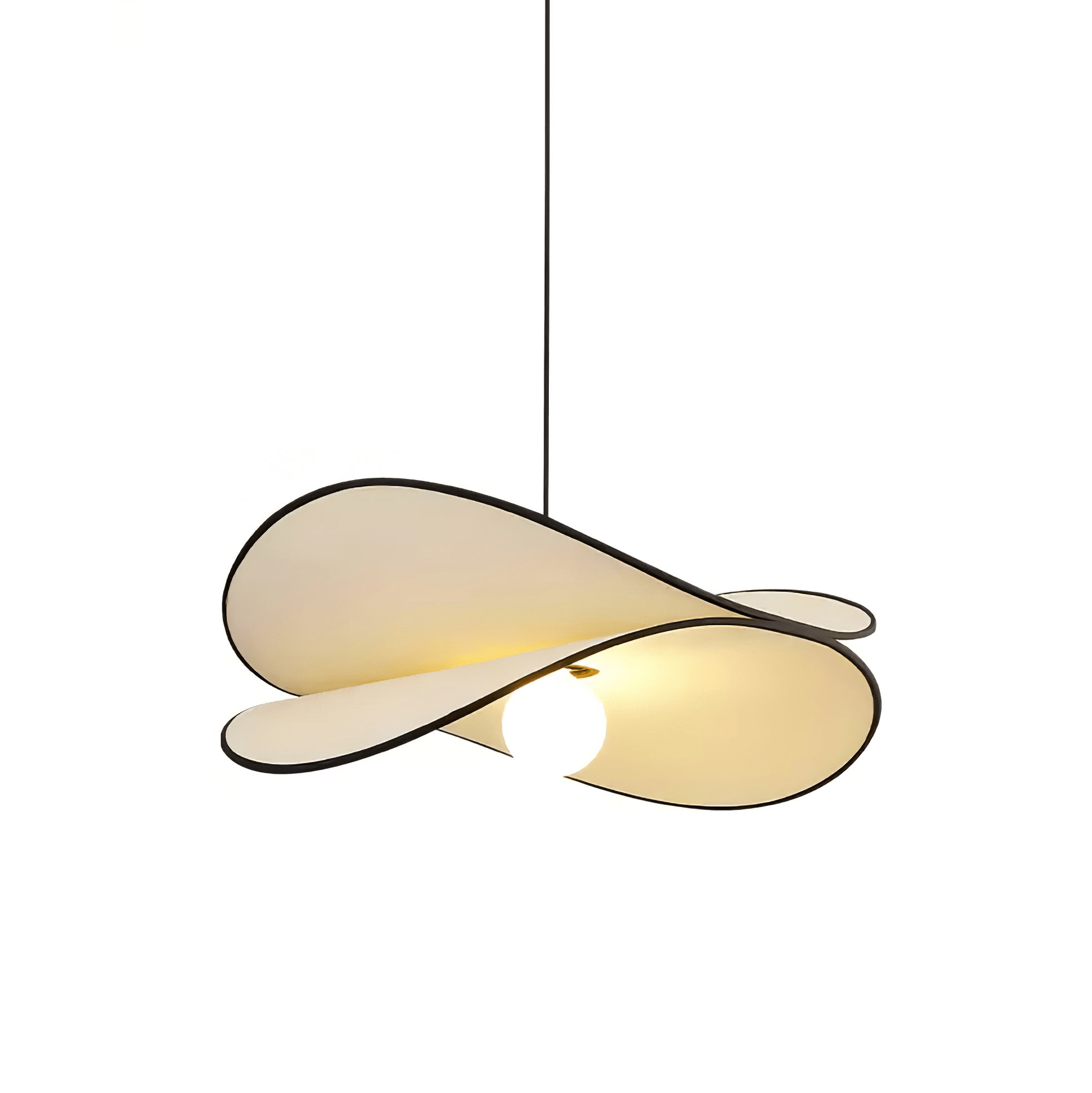 Cilene Fabric Artistic Pendant Lamp-Neutral Decor