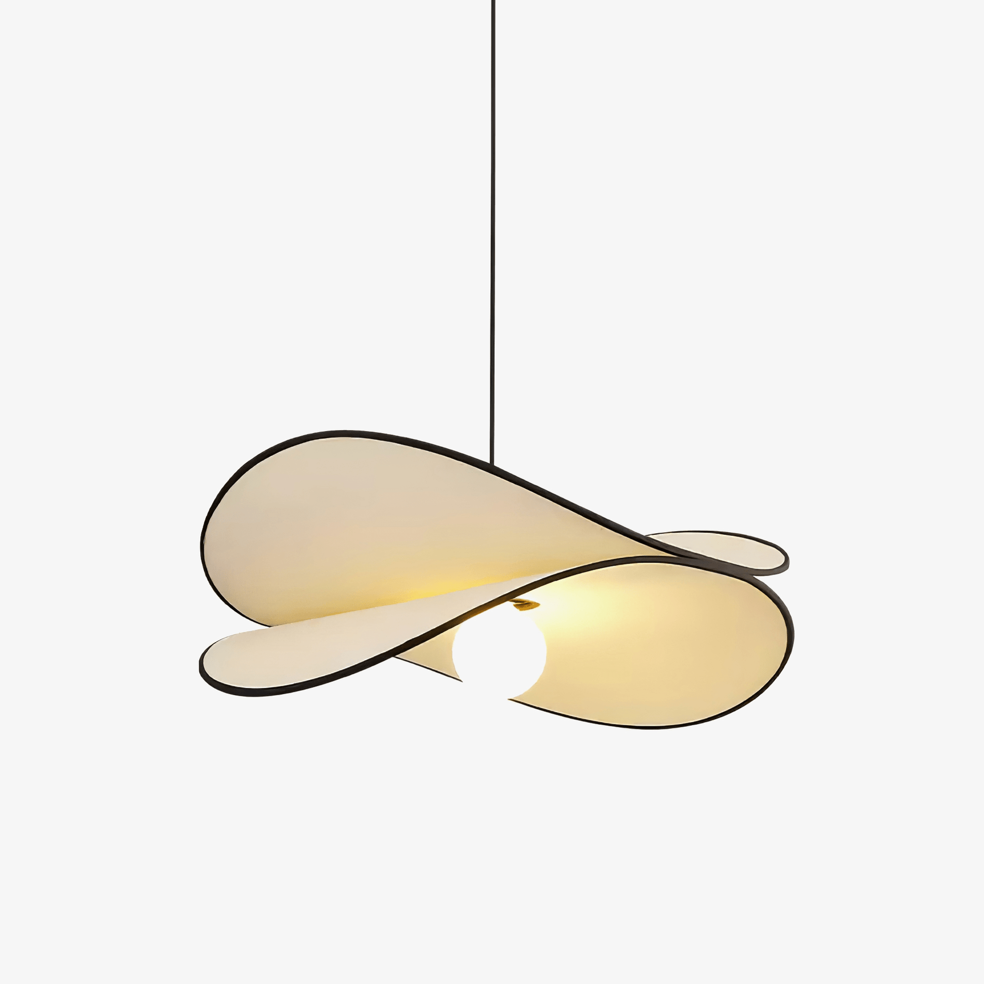 Cilene Fabric Artistic Pendant Lamp-Neutral Decor