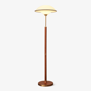 Astralis Wood Art Deco Floor Lamp-Neutral Decor