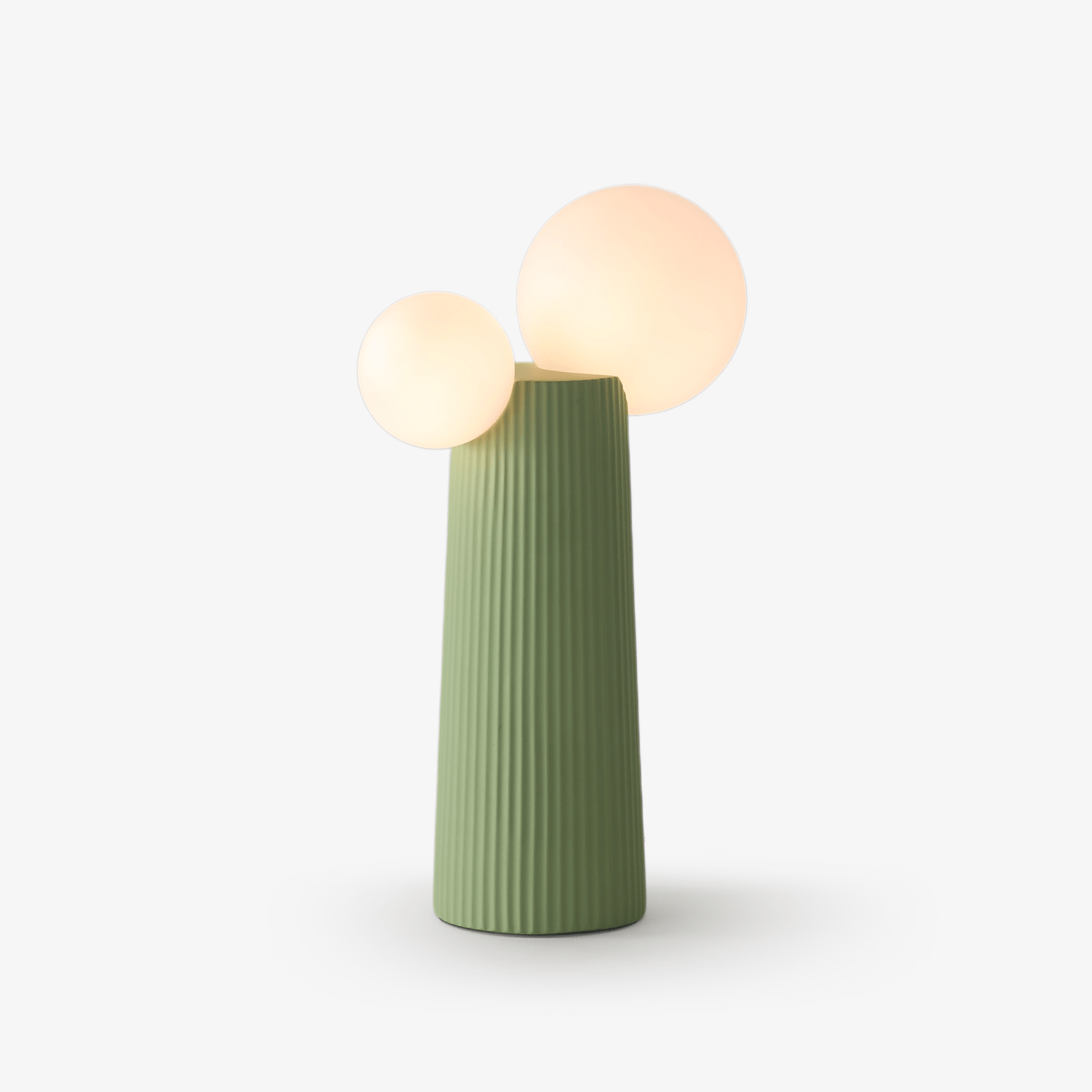 Zenithre Resin Plastic Table Lamp-Neutral Decor