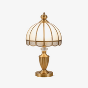 Opaline Glass Classic Table Lamp-Neutral Decor