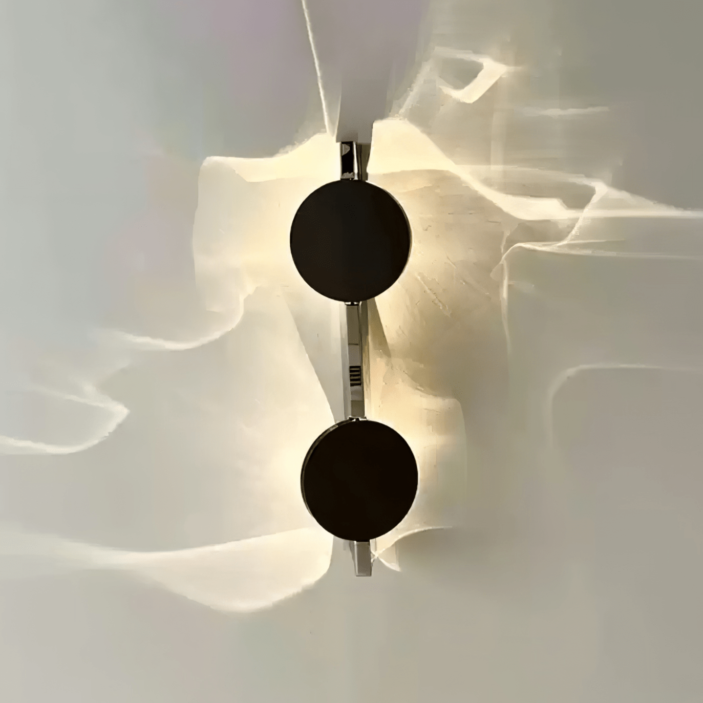 Pethr Wave Minimalist Steel Wall Lamp-Neutral Decor