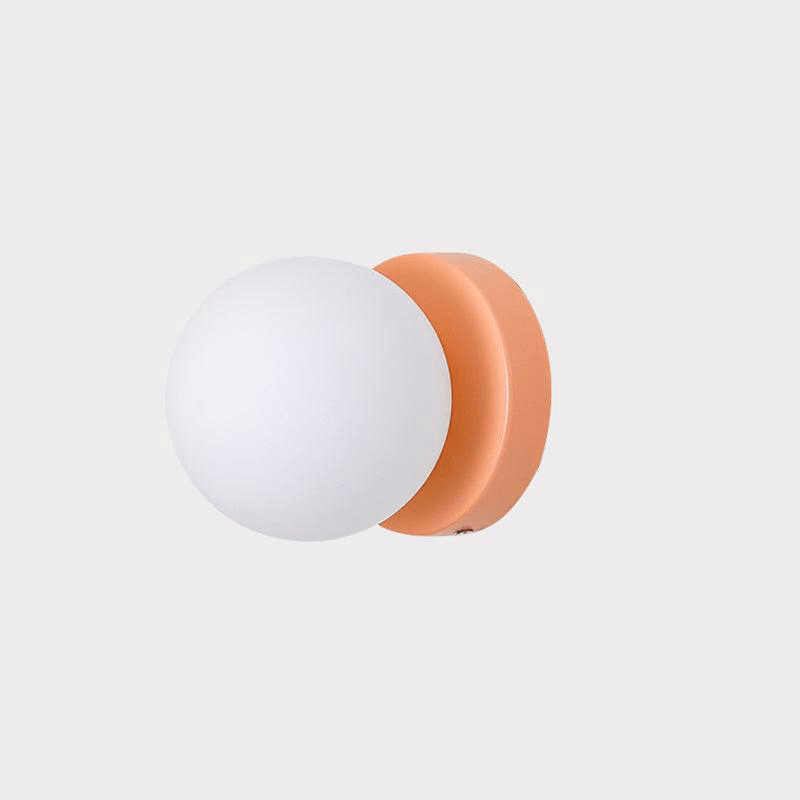 Otis Modern Minimalist Glass Wall Lamp-Neutral Decor
