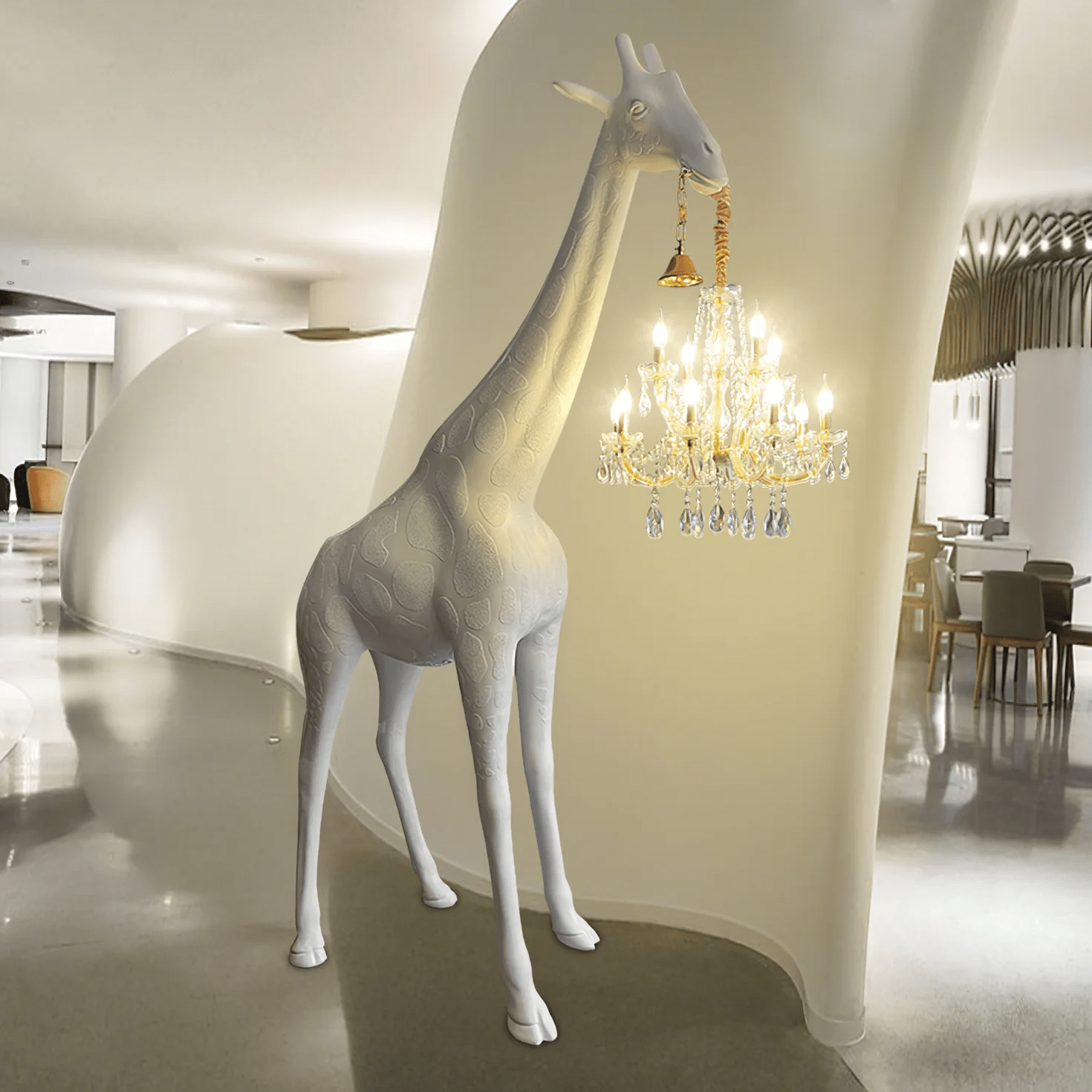 Zorain Whimsical Floor Lamp-Neutral Decor