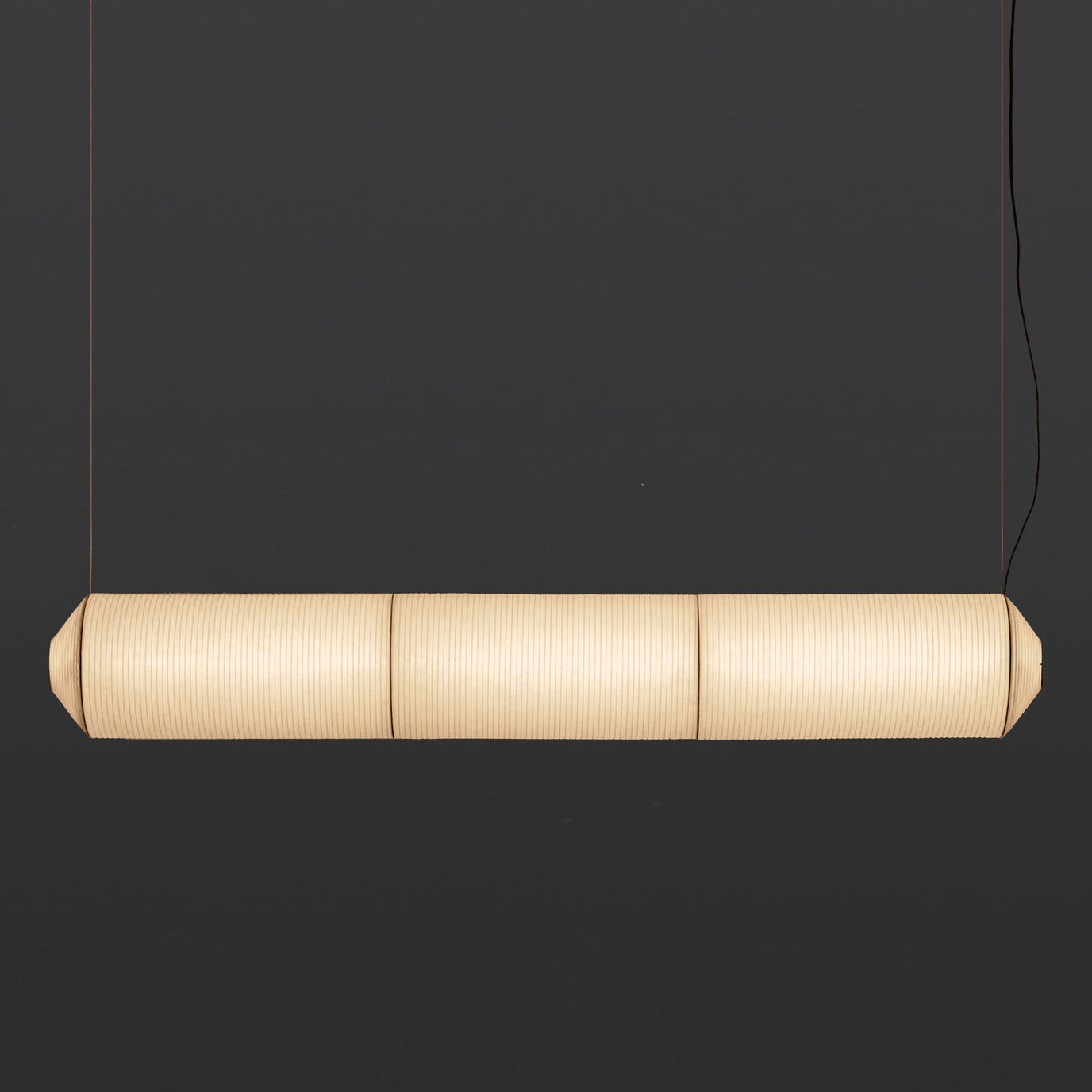 Oren Modern Minimalist Natural Mulberry Silk Pendant Lamp-Neutral Decor