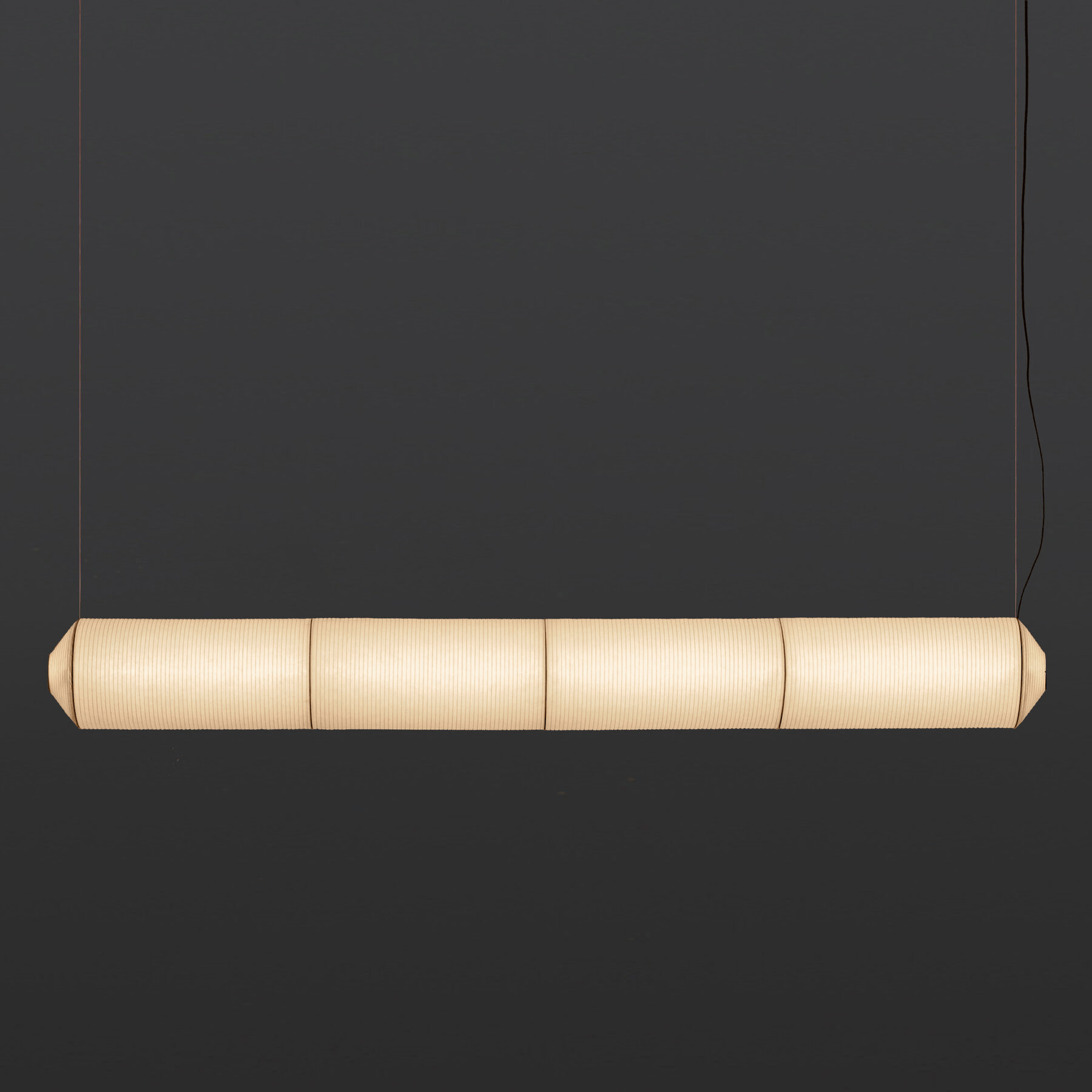 Oren Modern Minimalist Natural Mulberry Silk Pendant Lamp-Neutral Decor