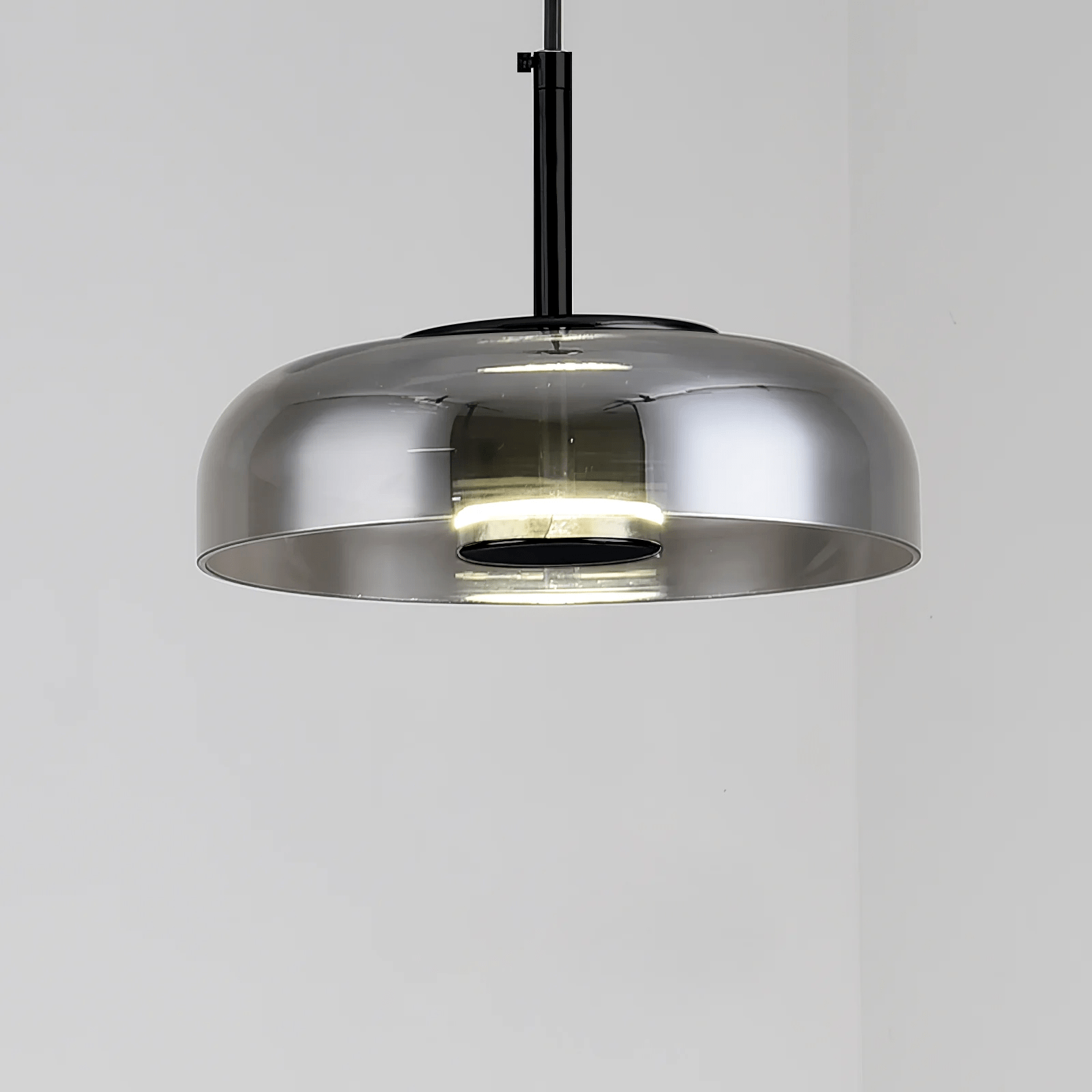 Lustra Pendant Lamp Transparent Glass Sleek-Neutral Decor