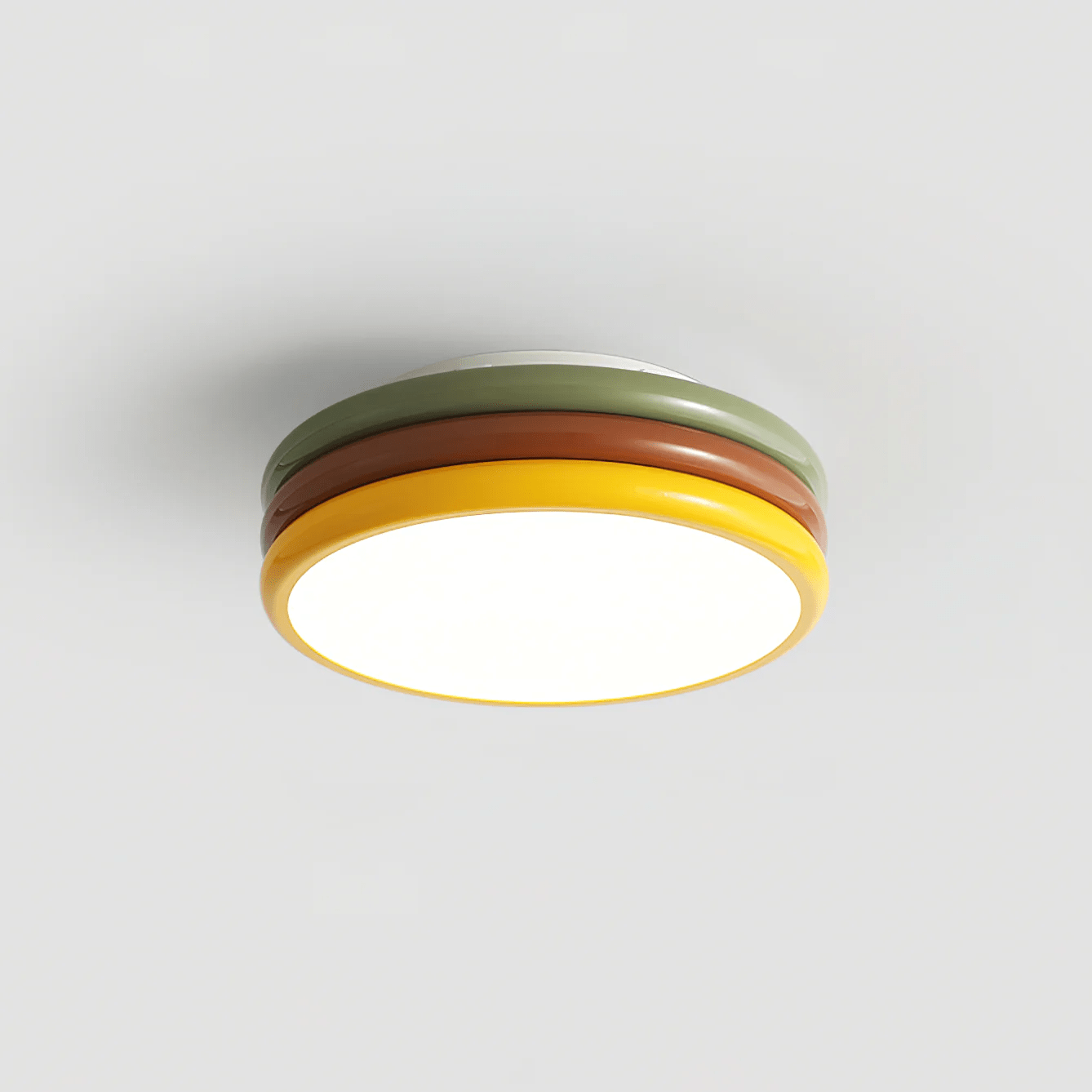 Dunoir Unique Art Color Stack Ceiling Lamp-Neutral Decor