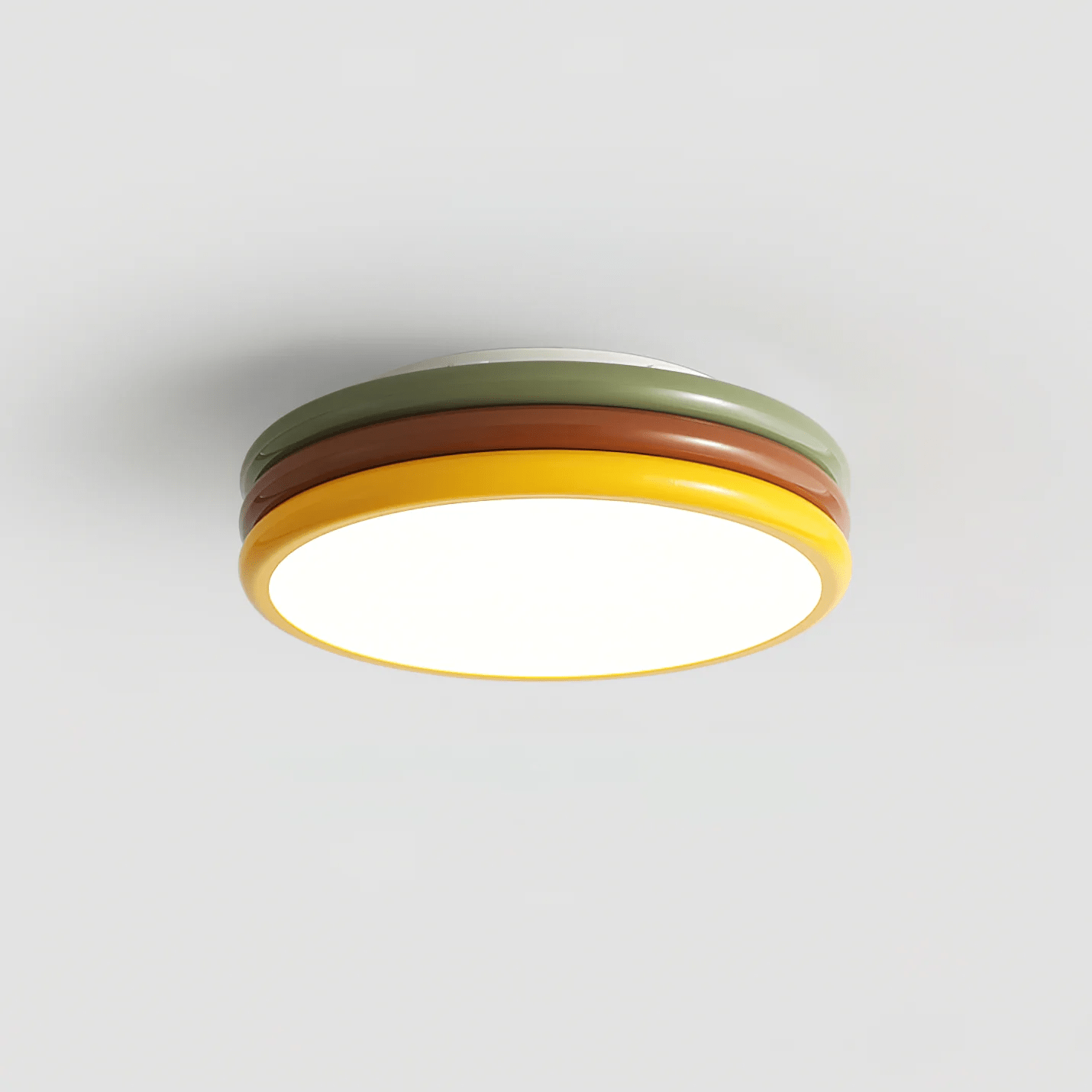 Dunoir Unique Art Color Stack Ceiling Lamp-Neutral Decor