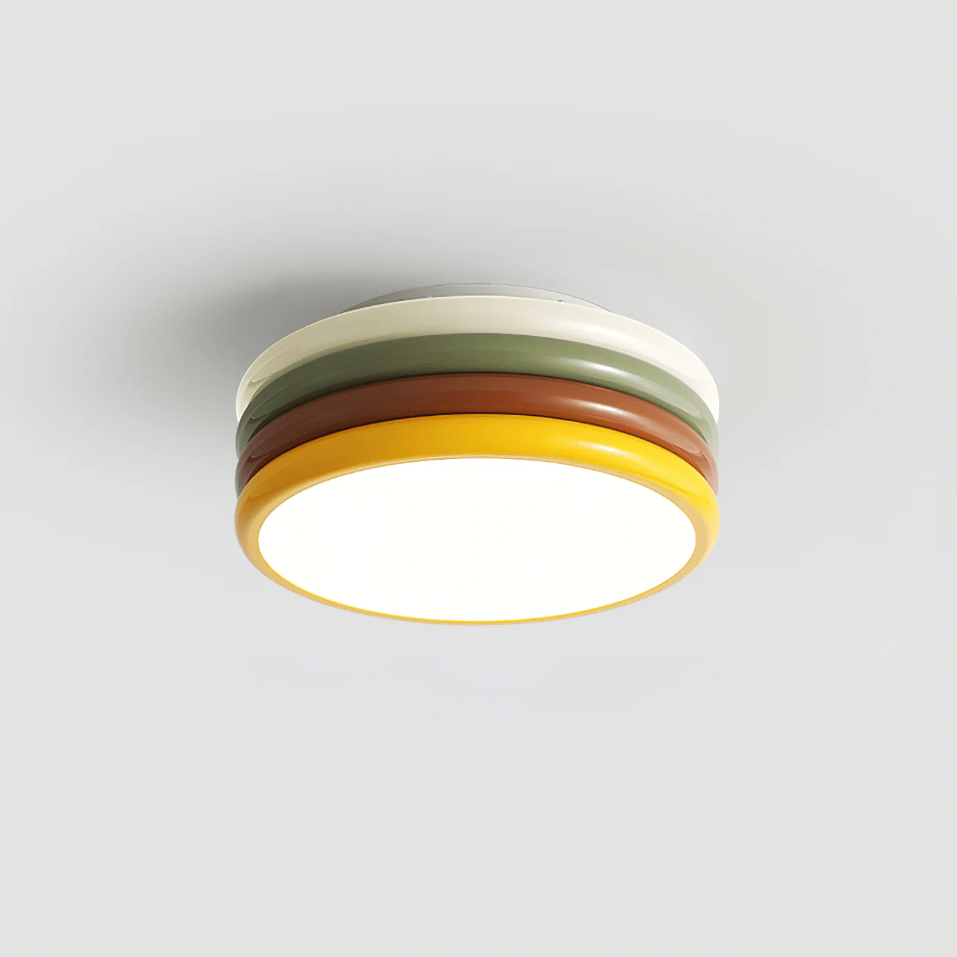 Dunoir Unique Art Color Stack Ceiling Lamp-Neutral Decor
