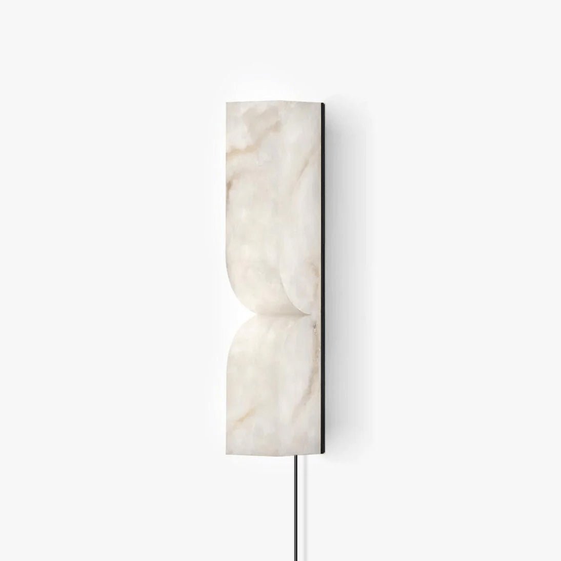 Lena Minimalist Alabaster Wall Light-Neutral Decor