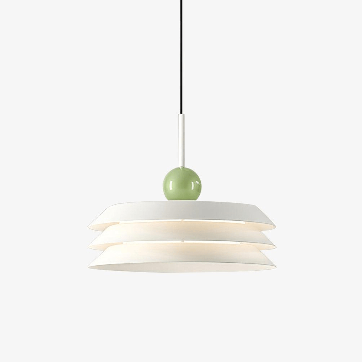 Pravl Modern Layered Pendant Lamp-Neutral Decor