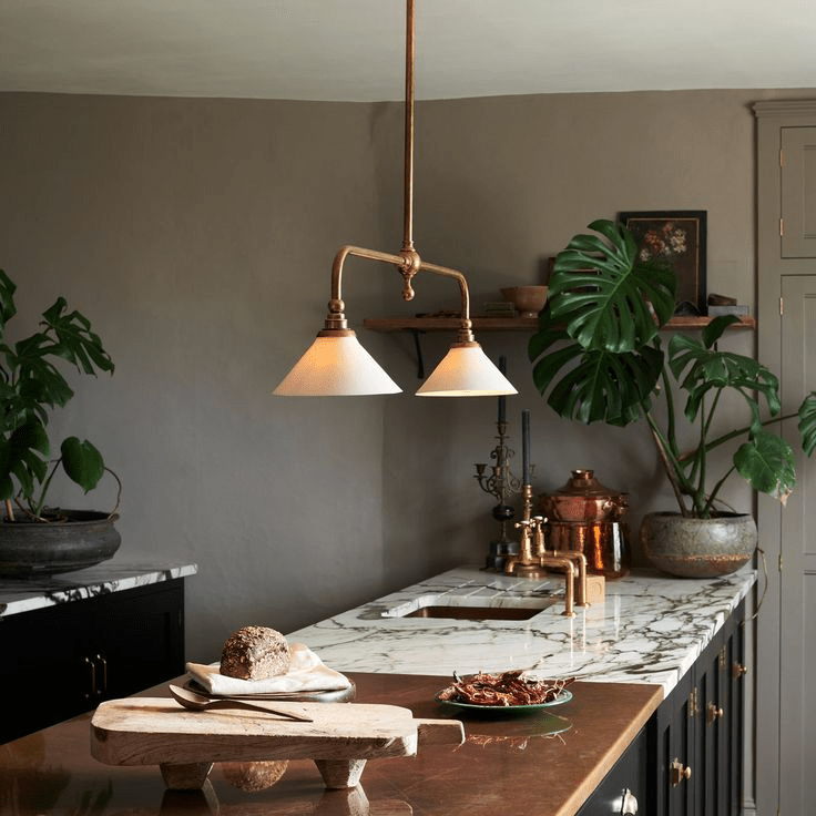 Dusken Ceramic Classic Pendant Light-Neutral Decor