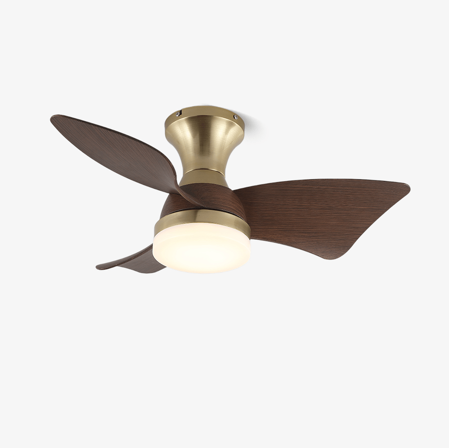 Aureon Modern Wood Ceiling Fan Light-Neutral Decor