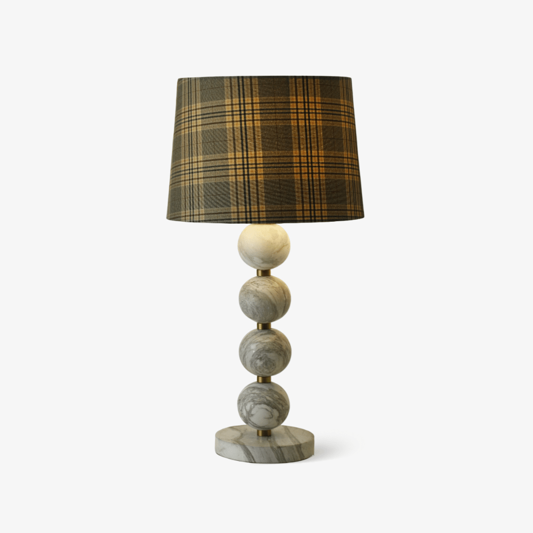 Rowan Modern Marble Table Lamp-Neutral Decor