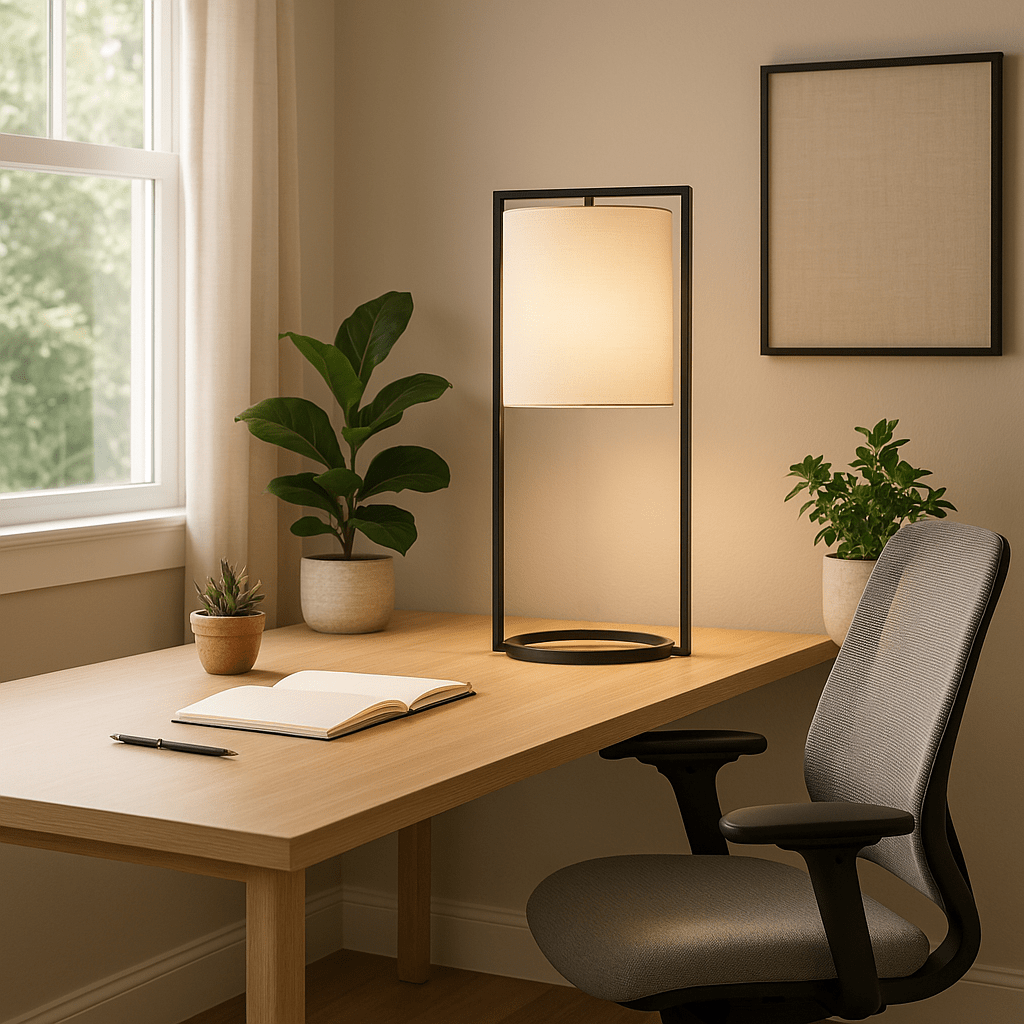Kael Minimalist Table Lamp-Neutral Decor